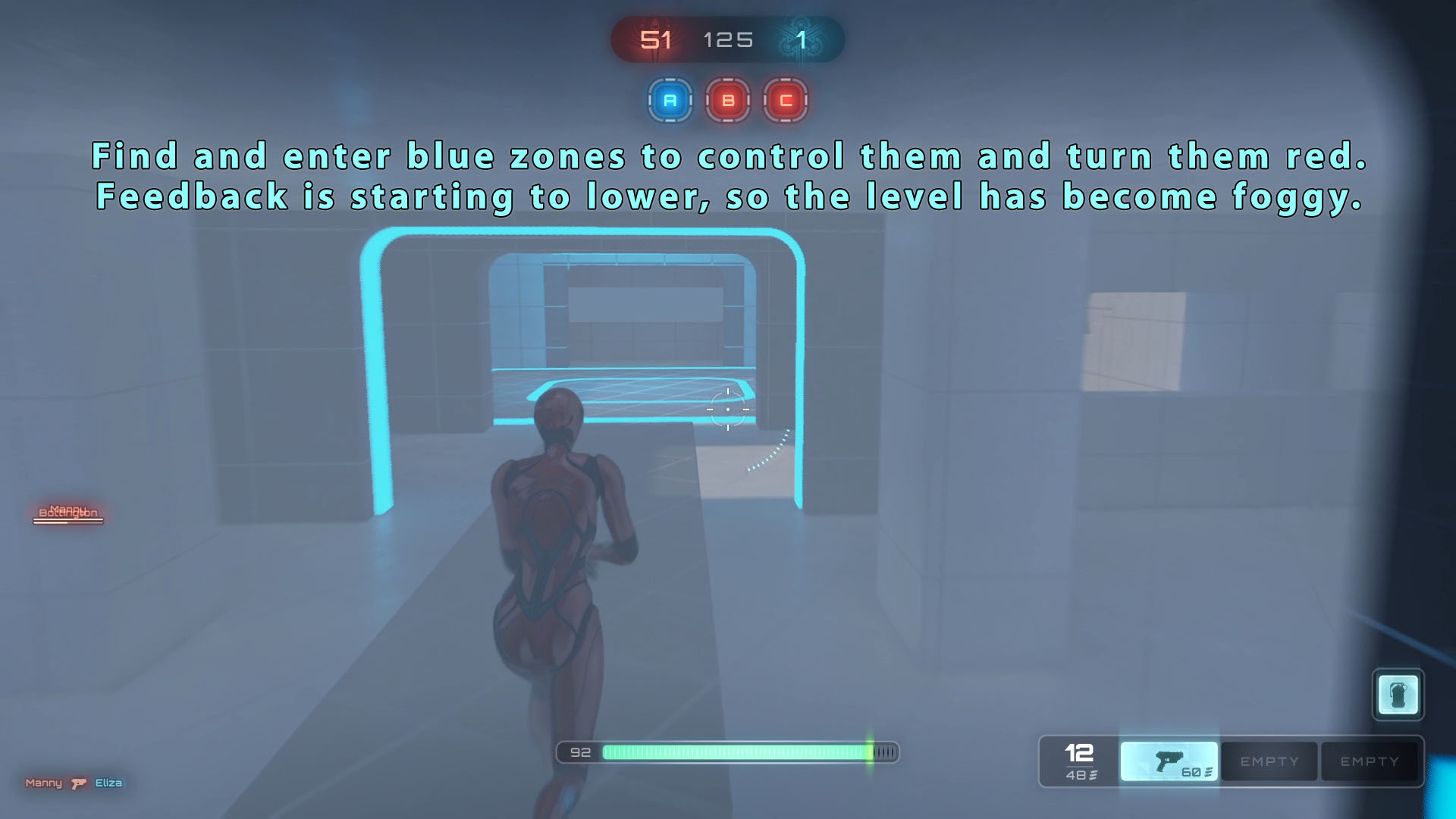 Lyra Arena Fog Feedback