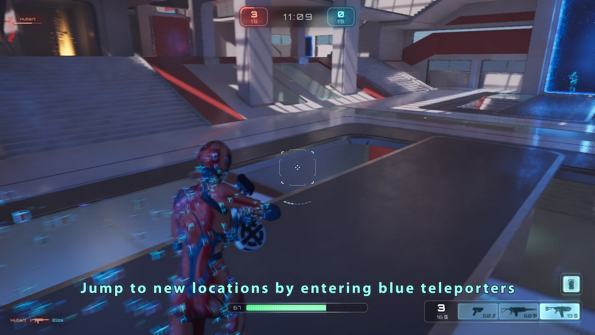 Lyra Arena Teleporters